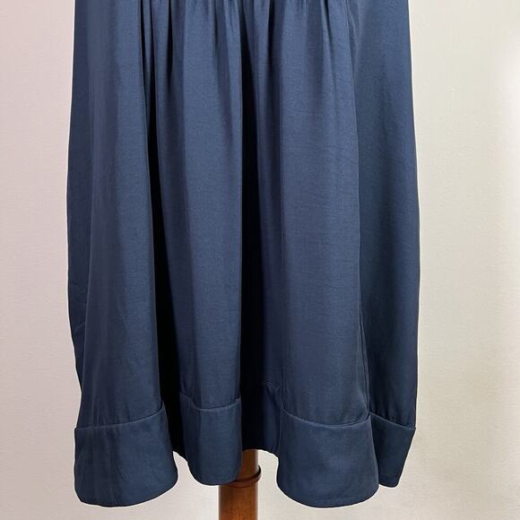 Maeve Anthropologie Velvet Dress Size Medium Green Mini Short Sleeve Tunic - Picture 4 of 14